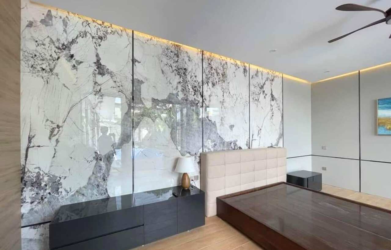 Ốp tường phòng ngủ tại Tố Hữu, Hà Đông