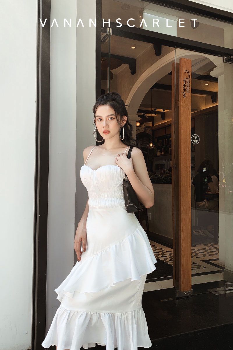 Váy PEA Cúp ngực bèo tầng