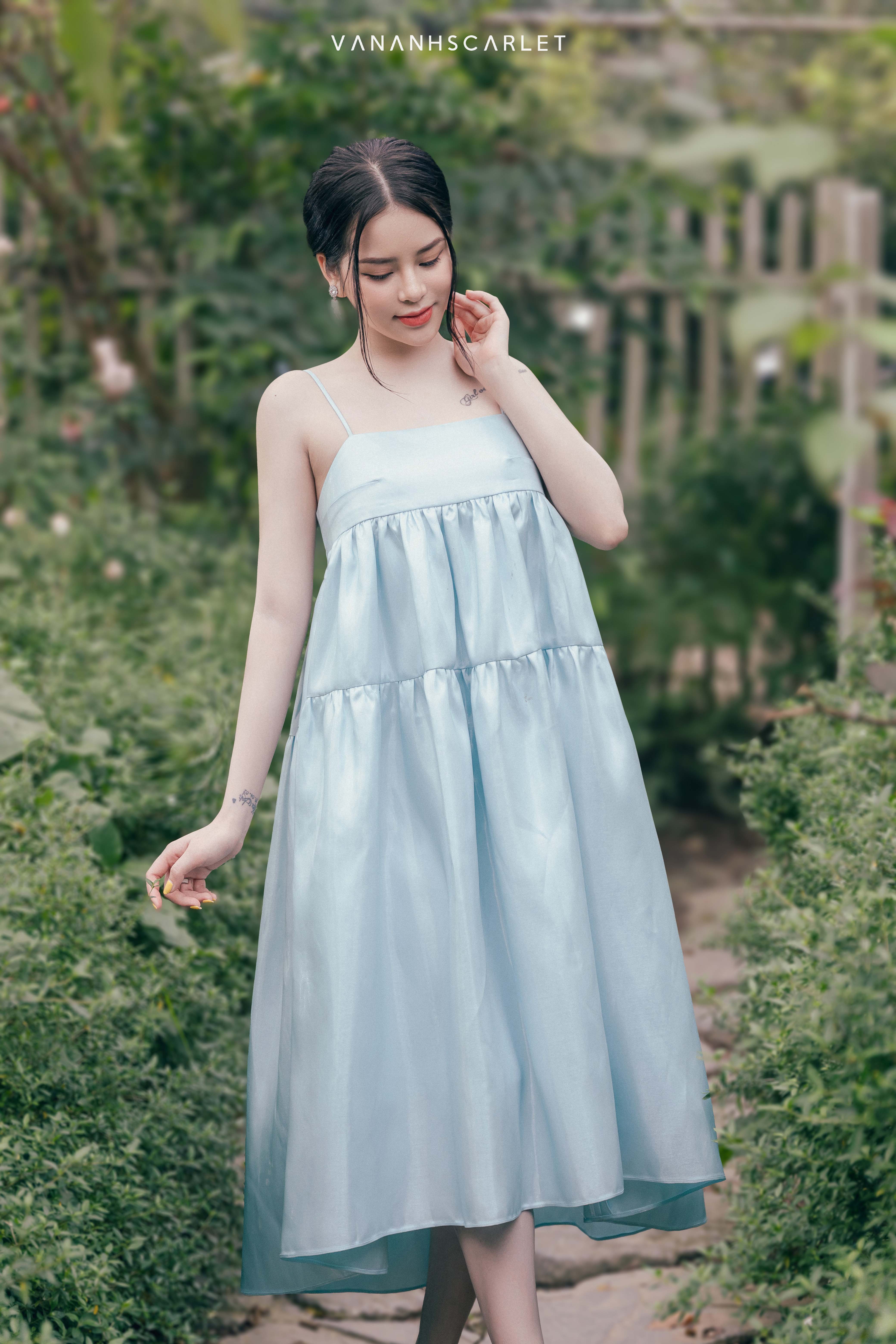 Mua Đầm váy babydoll cho bé gái diện đi chơi đi học đẹp size 12-35kg chất  vải mềm mát - 14-15kg tại Hương Trà Quần Áo Trẻ Em | Tiki