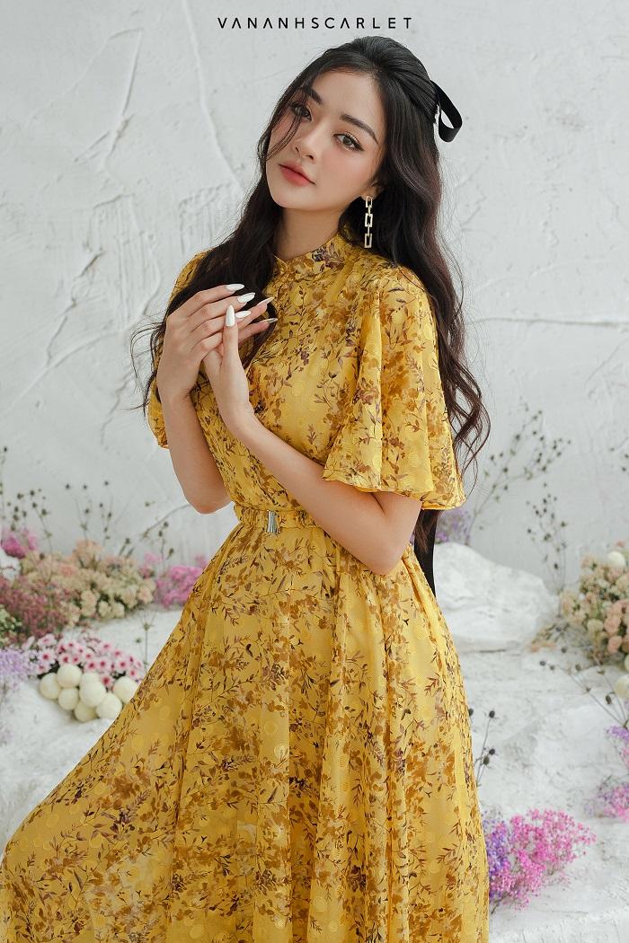 Cải tiến sườn xám hè 2019 nữ mới kiểu Trung Quốc Váy voan nữ retro phong  cách dân tộc - Váy eo cao váy chiết eo | Tàu Tốc Hành | Giá