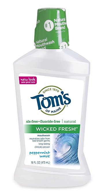 Nước súc miệng Tom's of Main, dành cho người lớn, wicked fresh