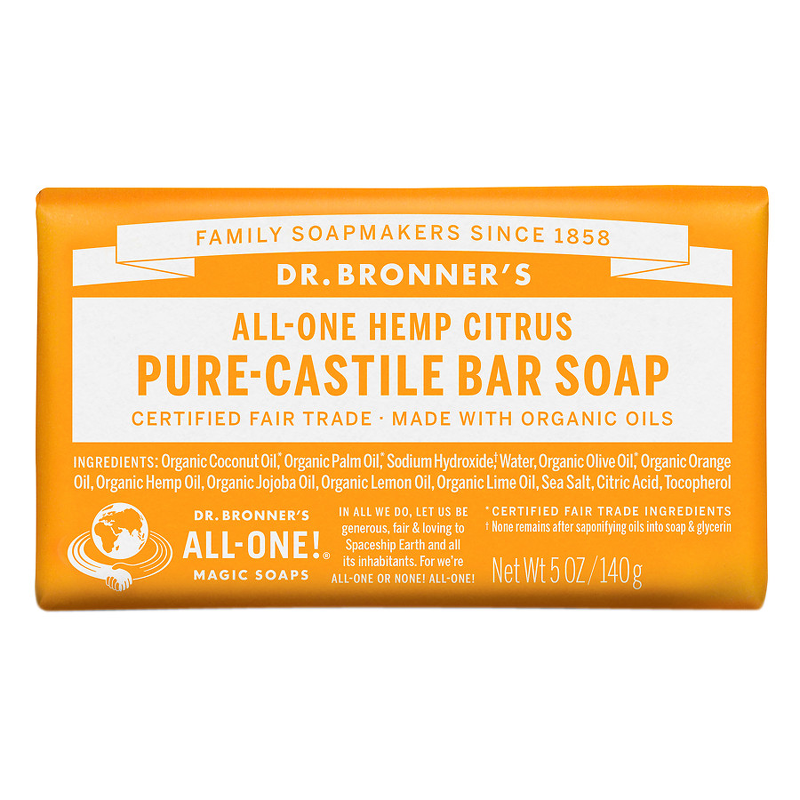 Dr Bronner's bar soap Citrus