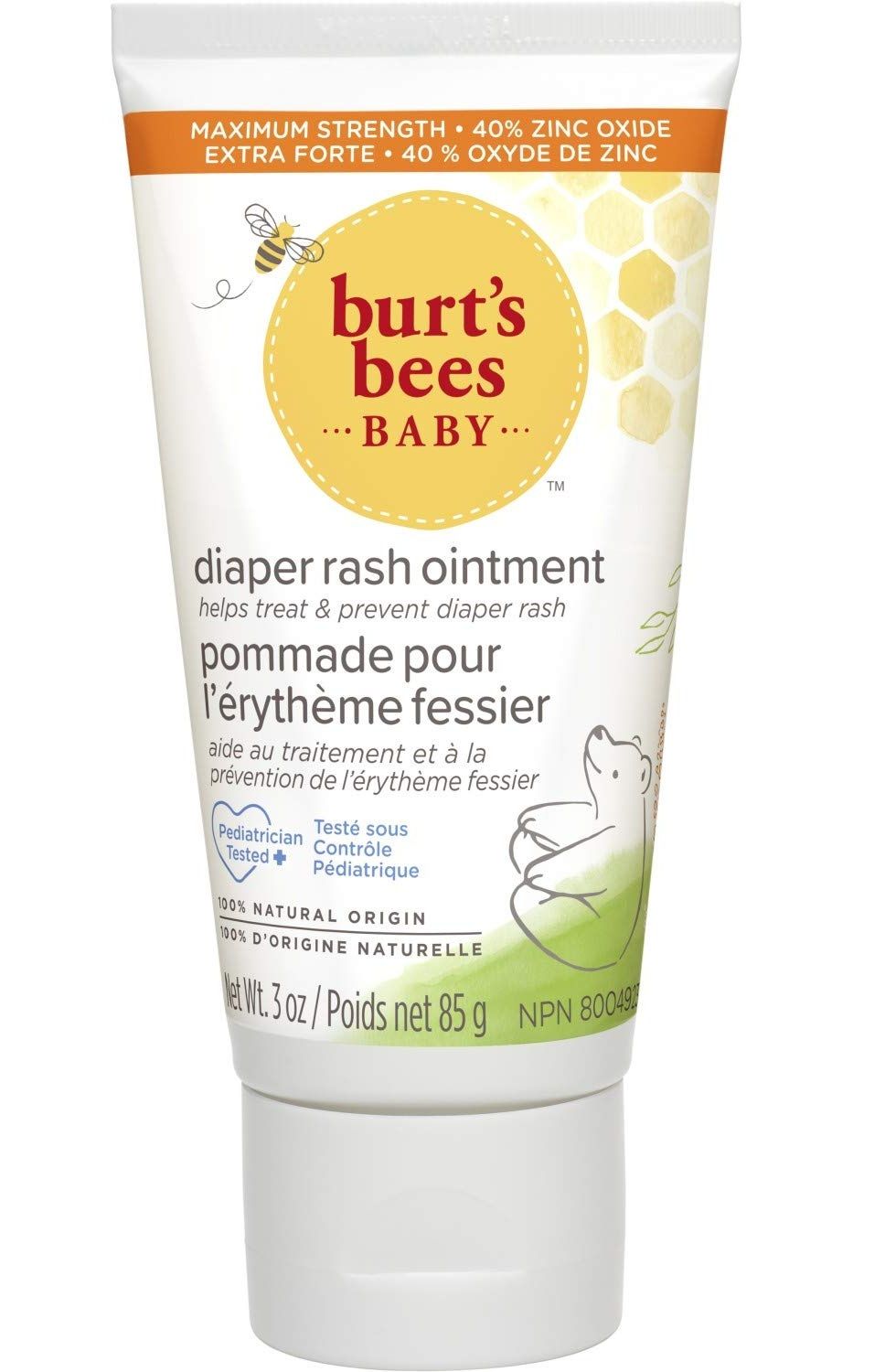 Burt's Bees Baby Kem chống hăm cho bé 85g