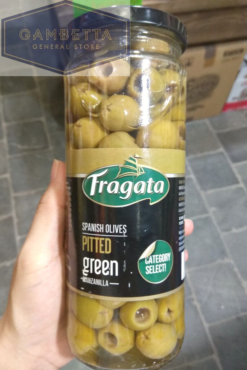 OLIVE Xanh Trái Nhỏ Nguyên Hạt (283g/450g)- Fragata