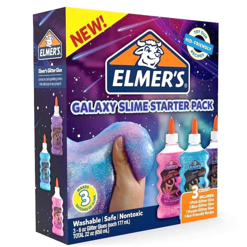 Elmer's Galaxy Slime Starter Pack