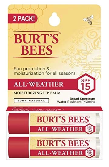 Set 2 Burt's Bees All Weather SPF 15