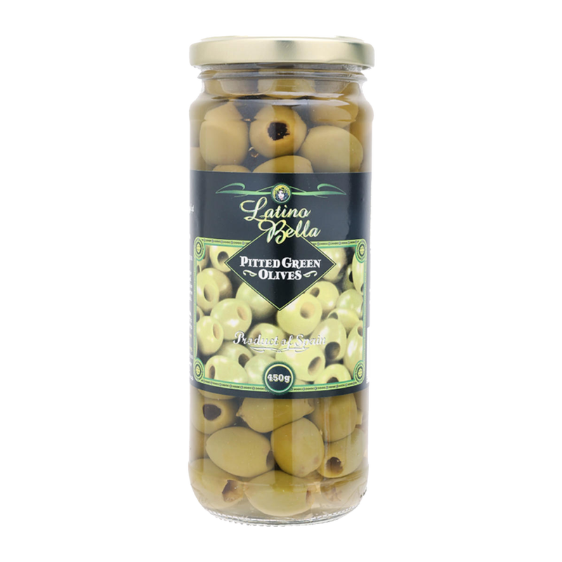 Latino Bella Pitted Green Olives 235g