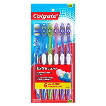 Colgate toothbrush pack of 6 Medium