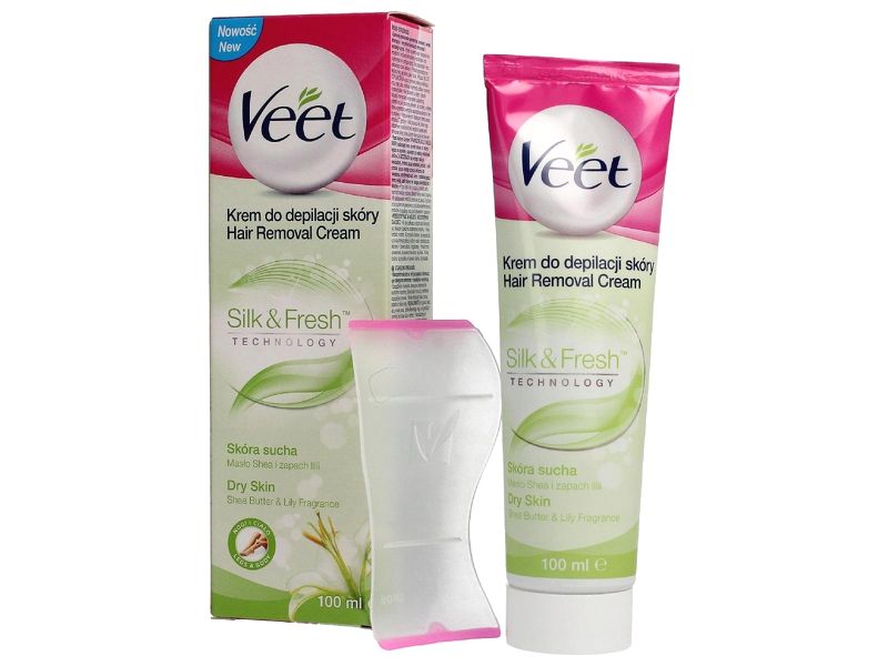 Veet Hair removal cream dry skin