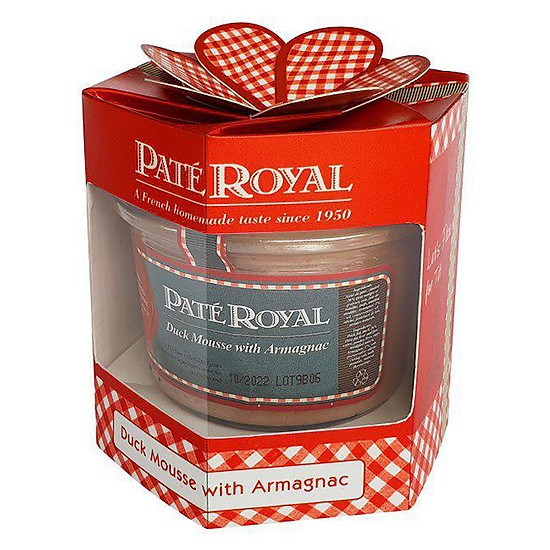 Hộp Quà Pate Royal Pate Vịt vị Armagnac 180g