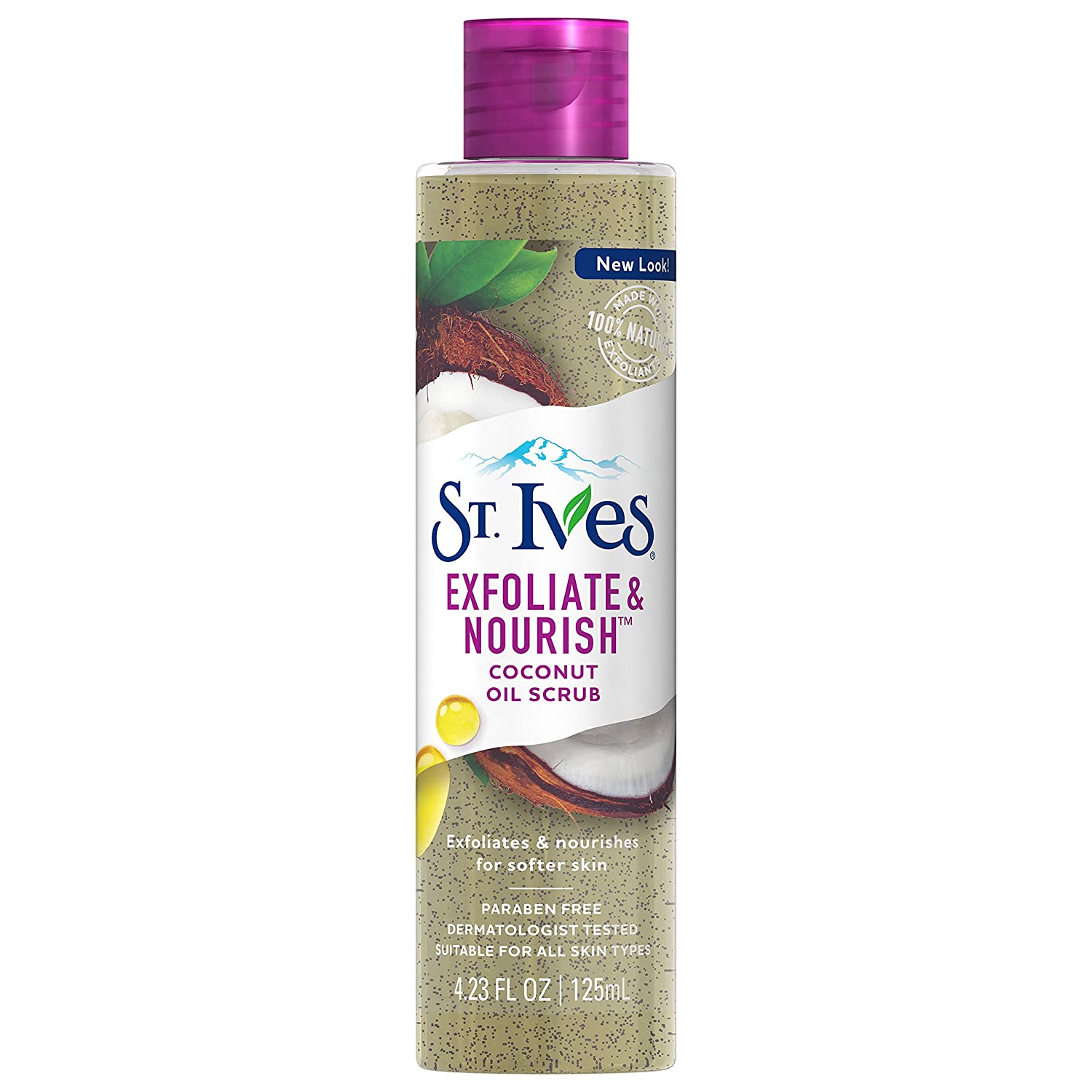 St Ives Exfoliate and Nourish Coconut oil scrub