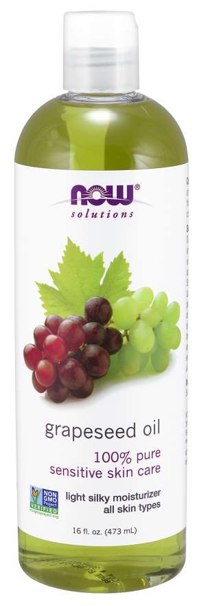 Now Solutions Grapeseed Oil 473ml