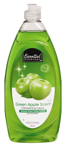 Essential Everyday Green Apple Scent Dishwashing Liquid 709ml