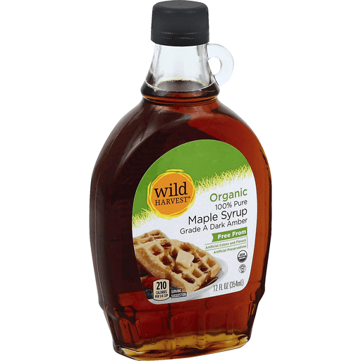 Wild Harvest Organic Maple Syrup Grade A Amber Color