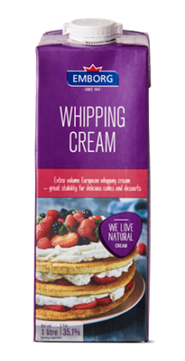 Emborg Whipping Cream 1L