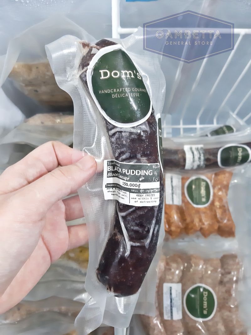 Dom's Traditional Black Pudding Sausage 150 gr