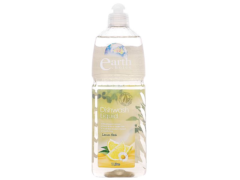 Earth Choice Lemon Fresh Dishwash Liquid 1L