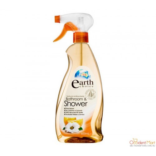 Earth Choice Bathroom & Shower Antibacterial 600ml