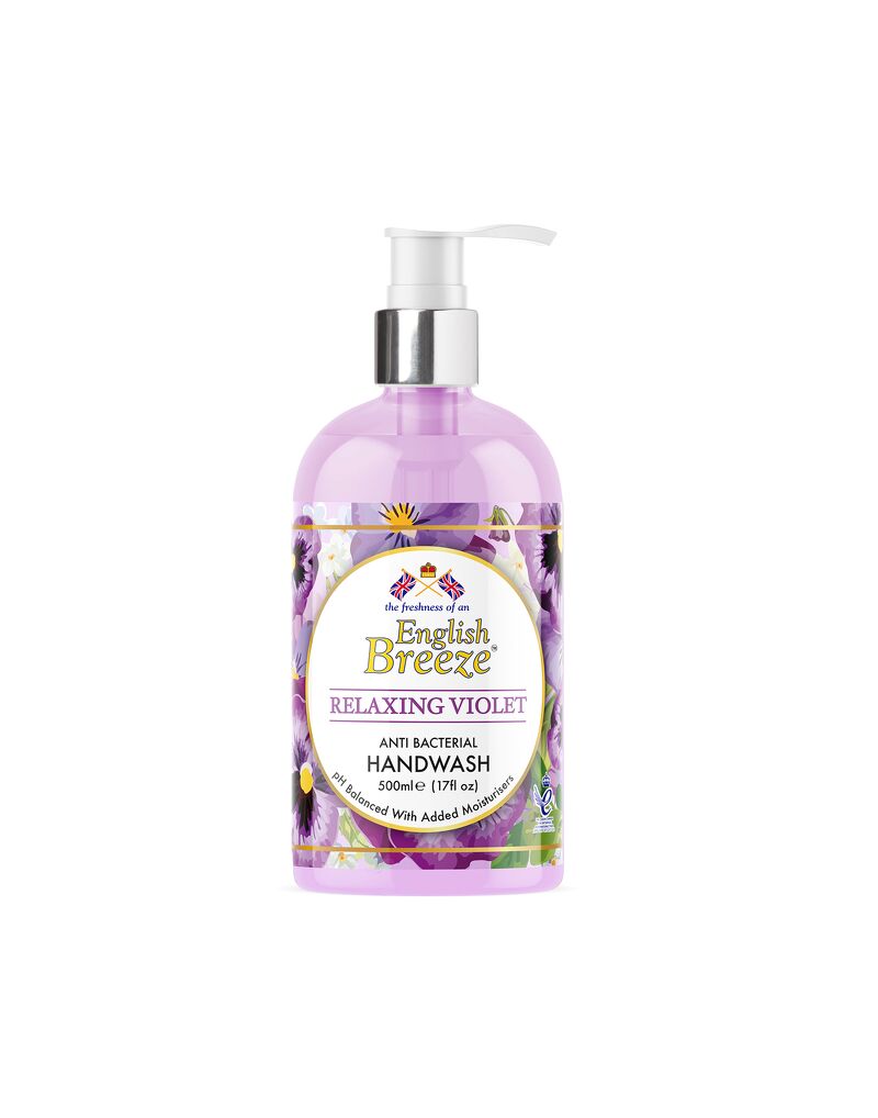 English Breeze Relaxing Violet Anti Bacterial Hand Wash 500ml