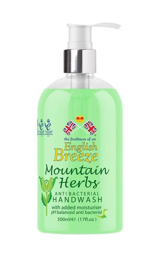 English Breeze Mountain Herbs Anti Bacterial Hand Wash 500ml