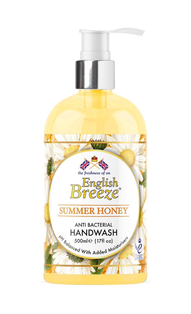 English Breeze Summner Honey Anti Bacterial Hand Wash 500ml