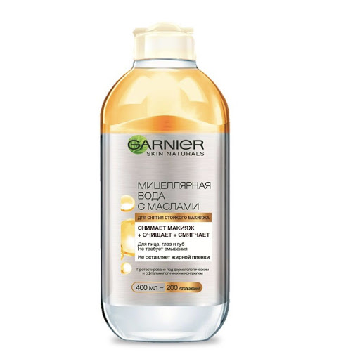 Garnier Tẩy Trang Vàng váng dầu 400ml