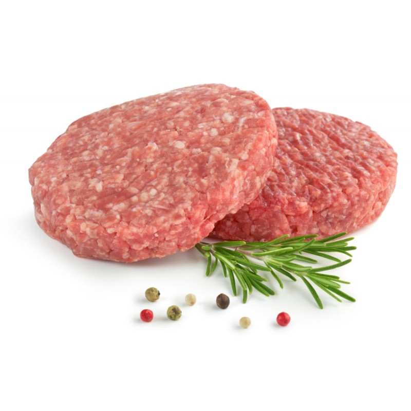 Thịt Bò Xay Đông lạnh Flinders Natural Beef Burger Patty 150g