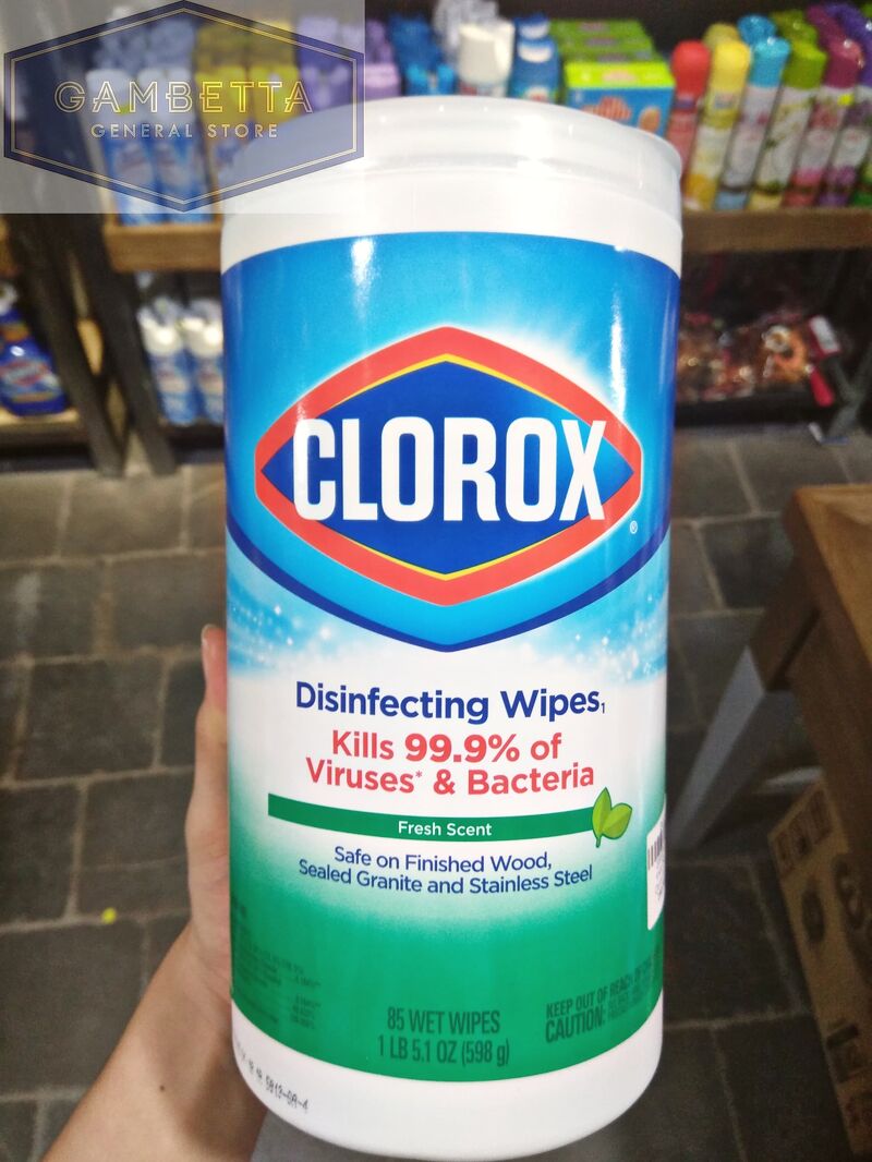 Clorox Fresh Scent Disinfecting Wipes 85 pieces