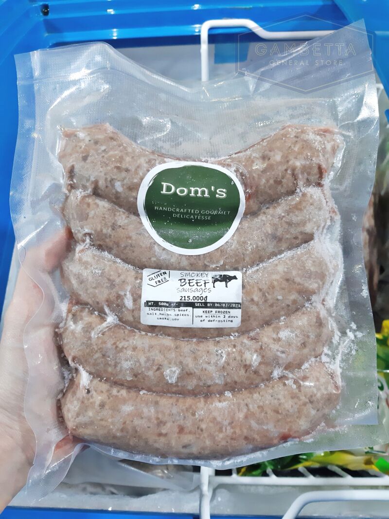 Dom's Smokey Beef 500g