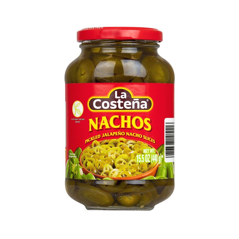 La Costena Nacho Pickled Jalapeno Peppers 440g