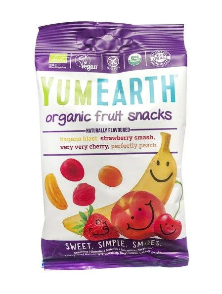 Yum Earth Organic Fruit Snacks 50g