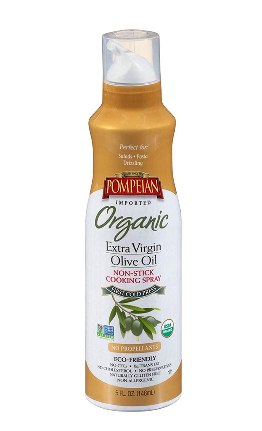 Pompeian Organic Extra Virgin Olive Oil Cooking Spray 148ml