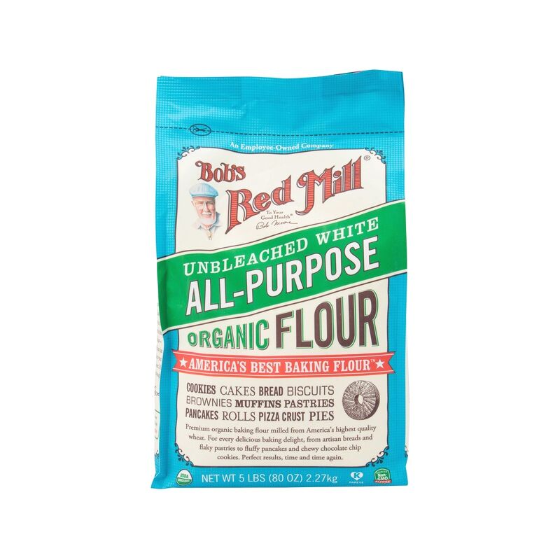 Bob's Red Mill Unbleached White All Purpose Organic Flour 2.27kg