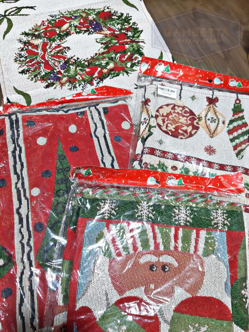 Christmas Table Cloth Khăn Trải bàn Noel Size L