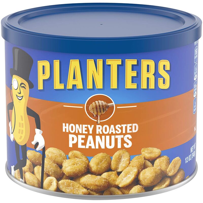 Planters Honey Roasted Peanuts 340g