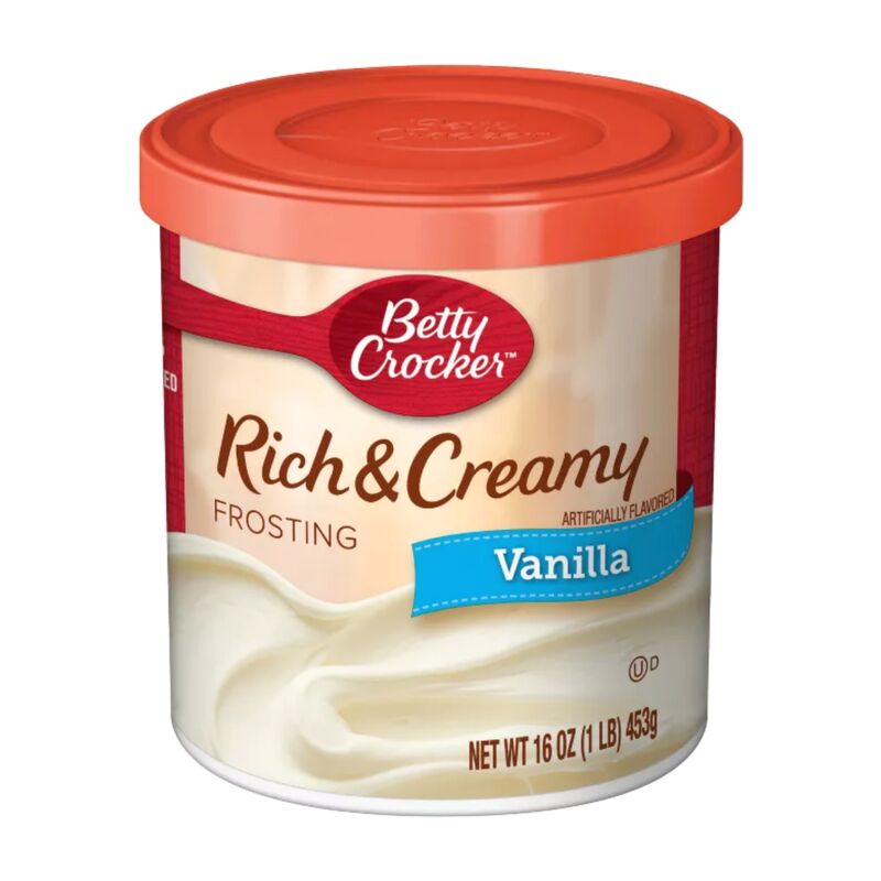 Betty Crocker Rich and Creamy Frosting Vanilla 453g