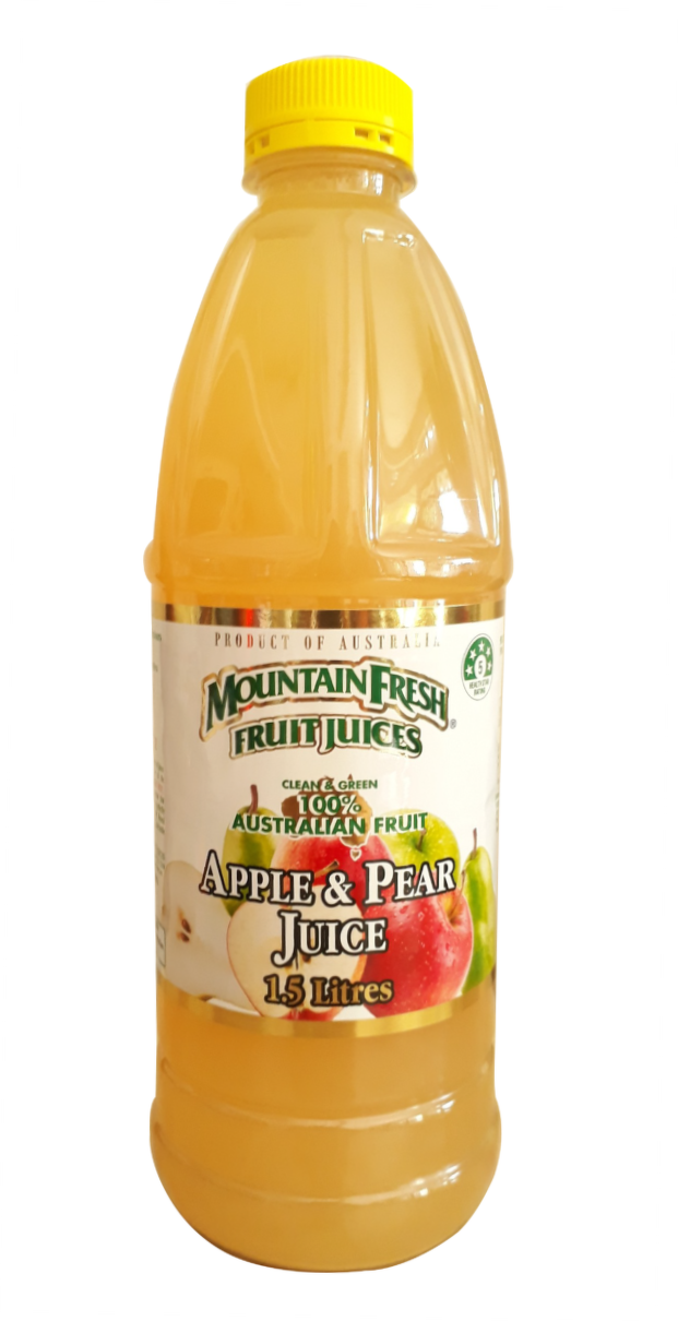 Mountain Fresh Fruit Juices Apple and Pear Juice 1.5L