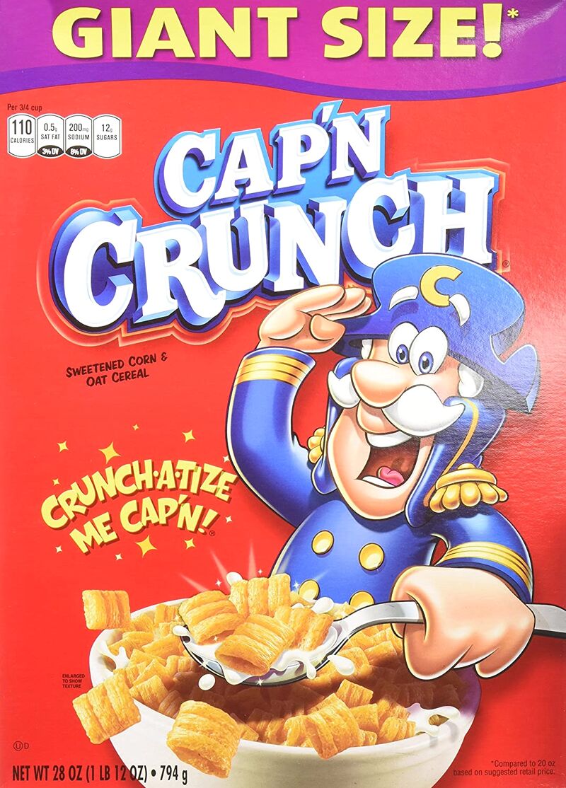 Cap'n Crunch Cereal Giant Size