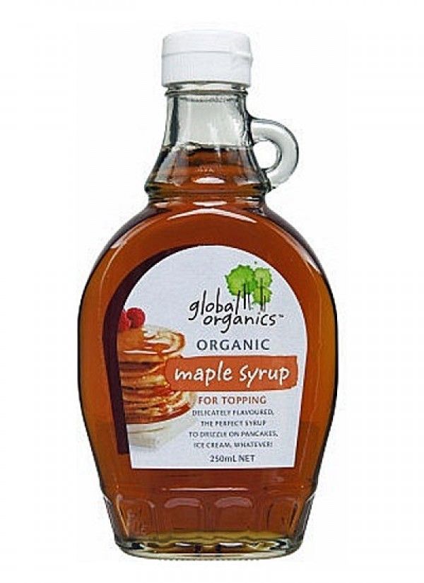 Global Organics Organic Maple Syrup 250ml