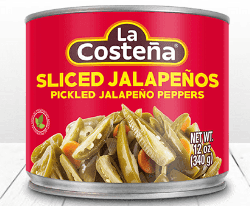 La Costena Sliced Jalapenos 340g