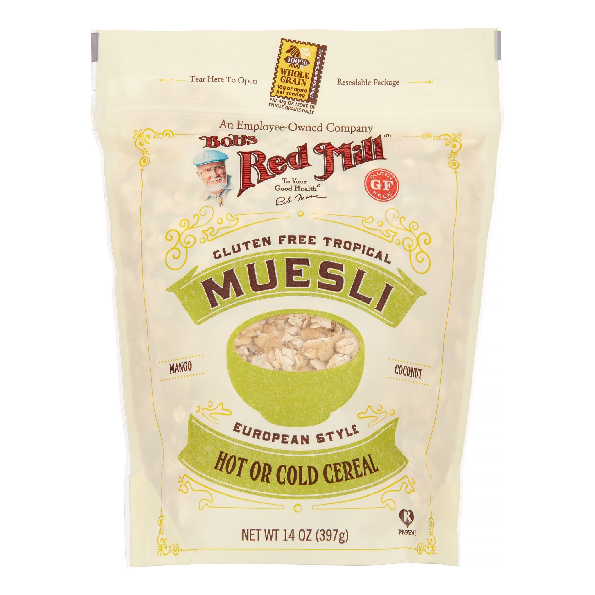 Bob's Red Mill Gluten Free Tropical Muesli 397g