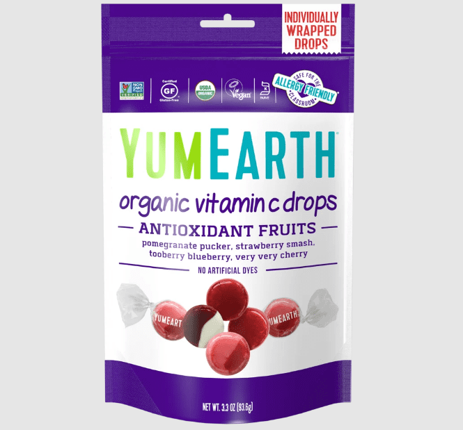 Yum Earth Organic Vitamin C Drops 93.6g