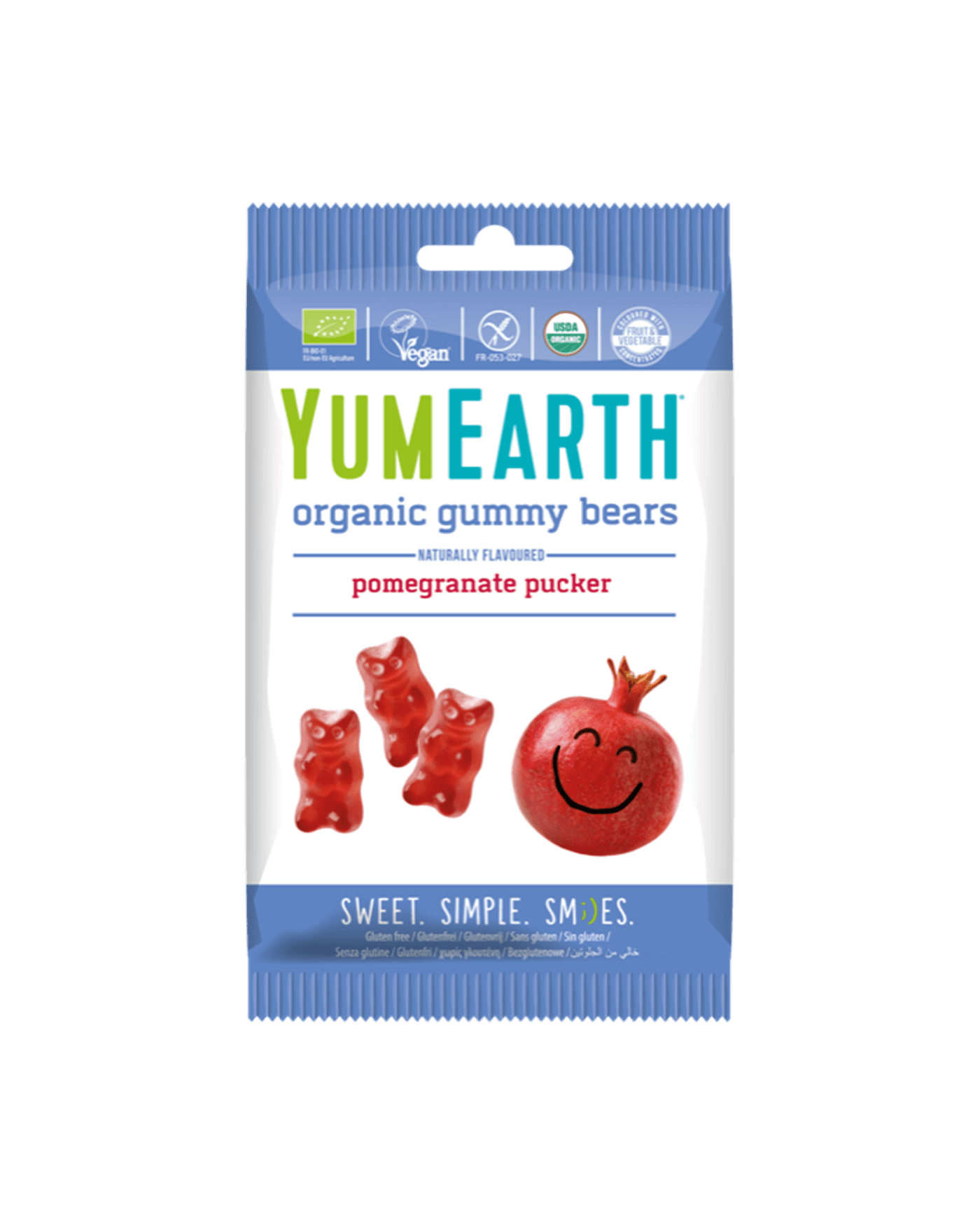 Yum Earth Organic Gummy Bears 50g