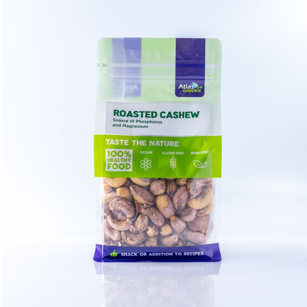 Atlas Garden Roasted Cashew có vỏ lụa 265g