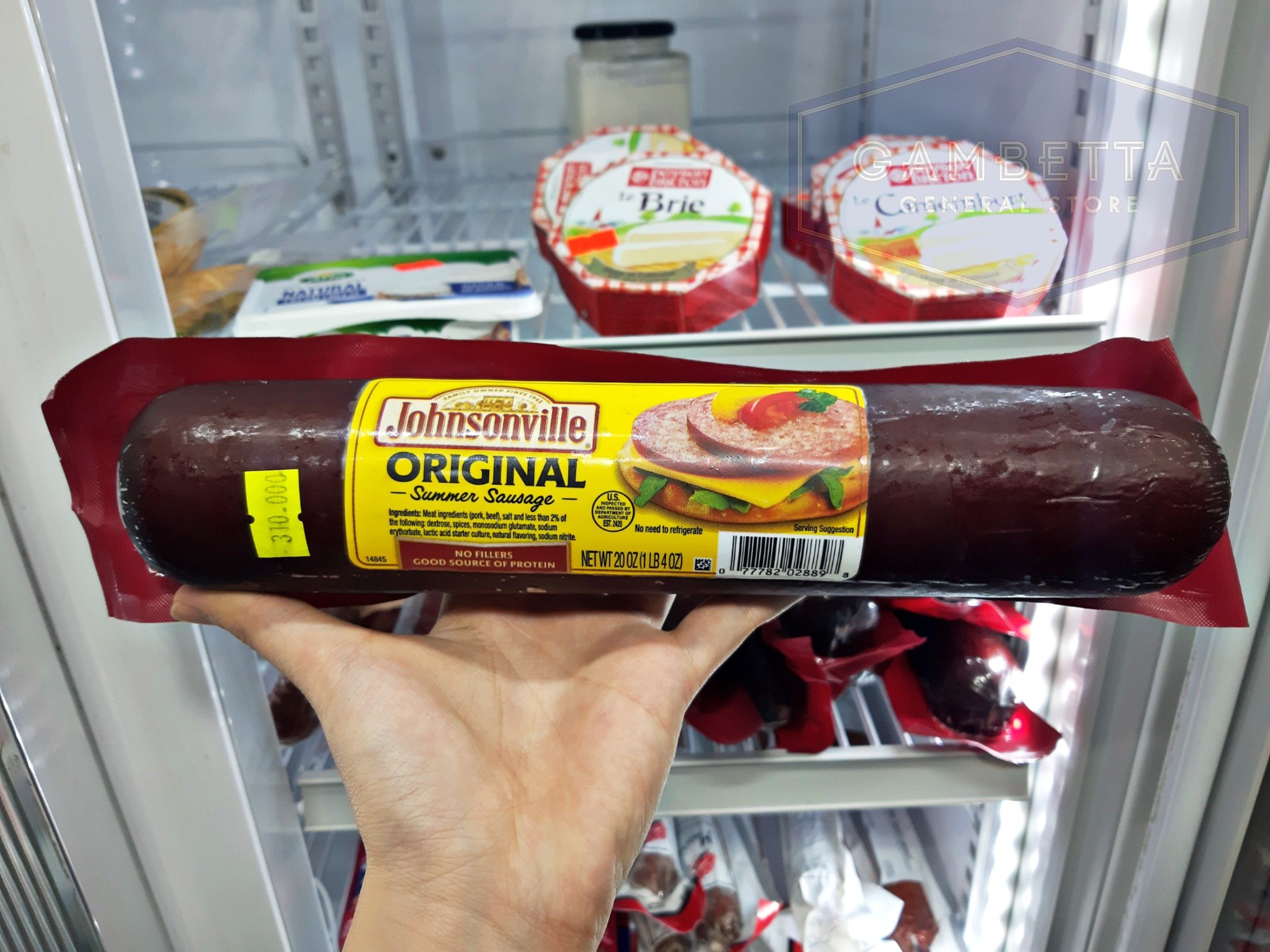 Johnsonville Original Summer Sausage 1 Lb