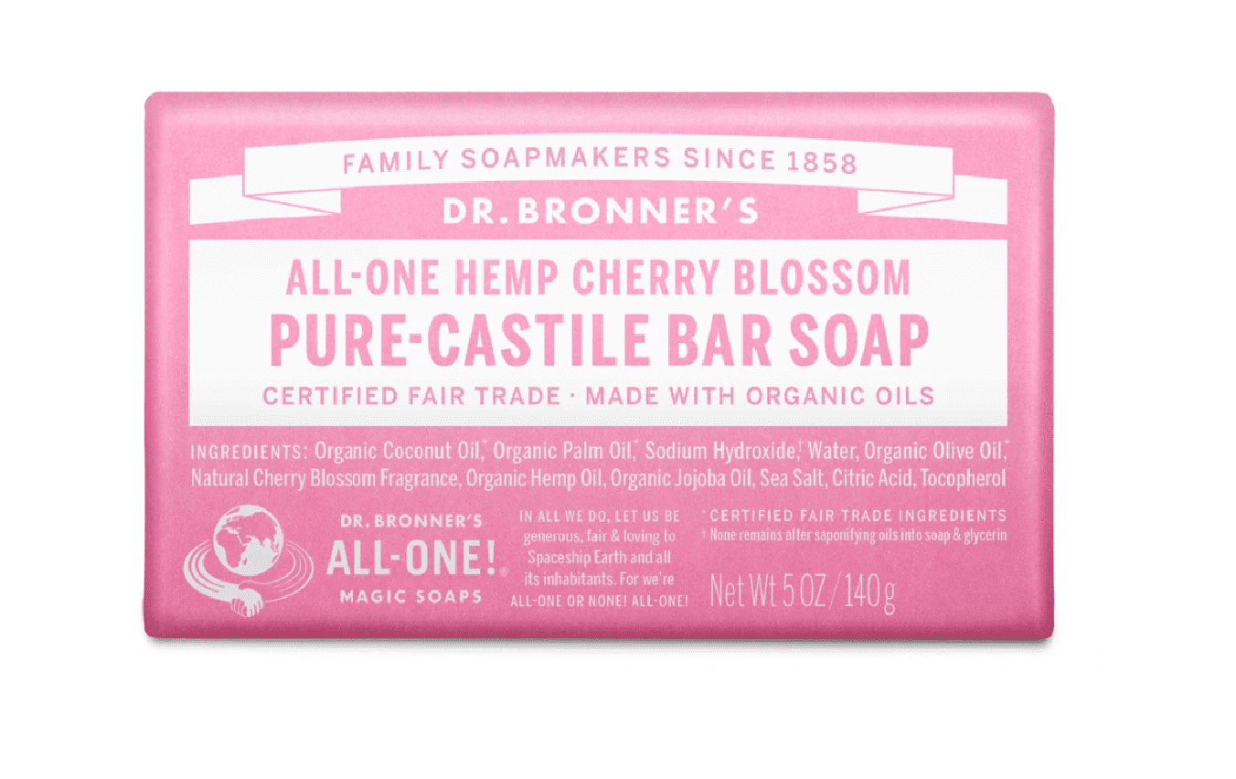 Dr Bronner's soap Cherry Blossom 140g