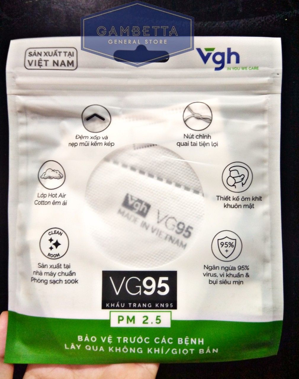 Vgh Khẩu Trang N95