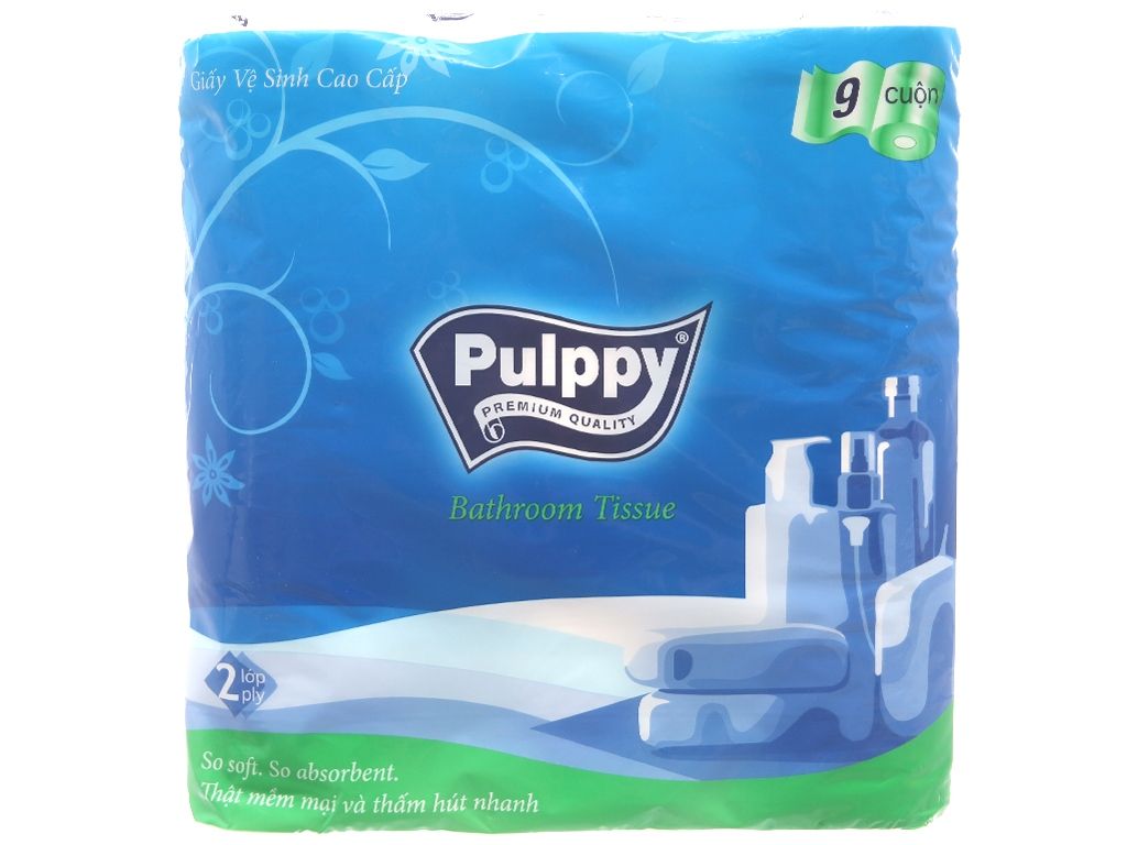 Pulppy Giấy Vệ Sinh 9 Cuộn