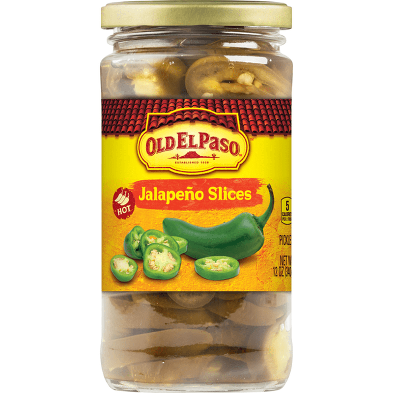 Old ElPaso Jalapeno Slices 340g