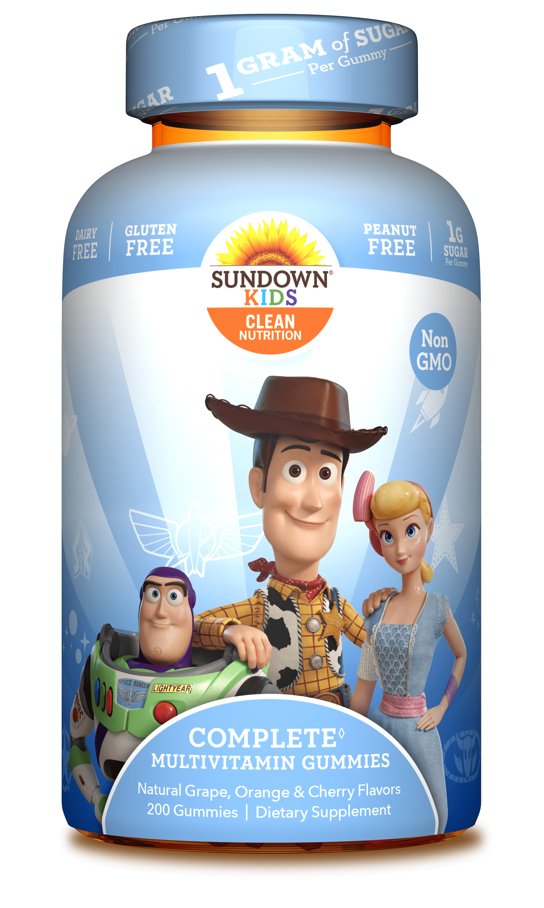 Sundown Kids Toy Story Complete Multivitamin Gummies 200 gummies